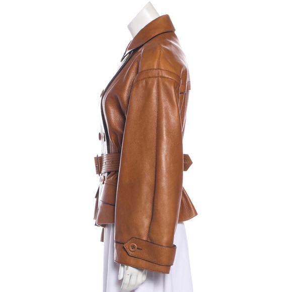 SOLD🎈BURBERRY PRORSUM LEATHER JACKET - Picture 3 of 8